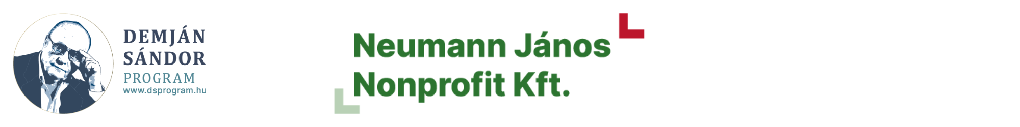 Demján Sándor Program és Neumann János Nonprofit Kft. logók